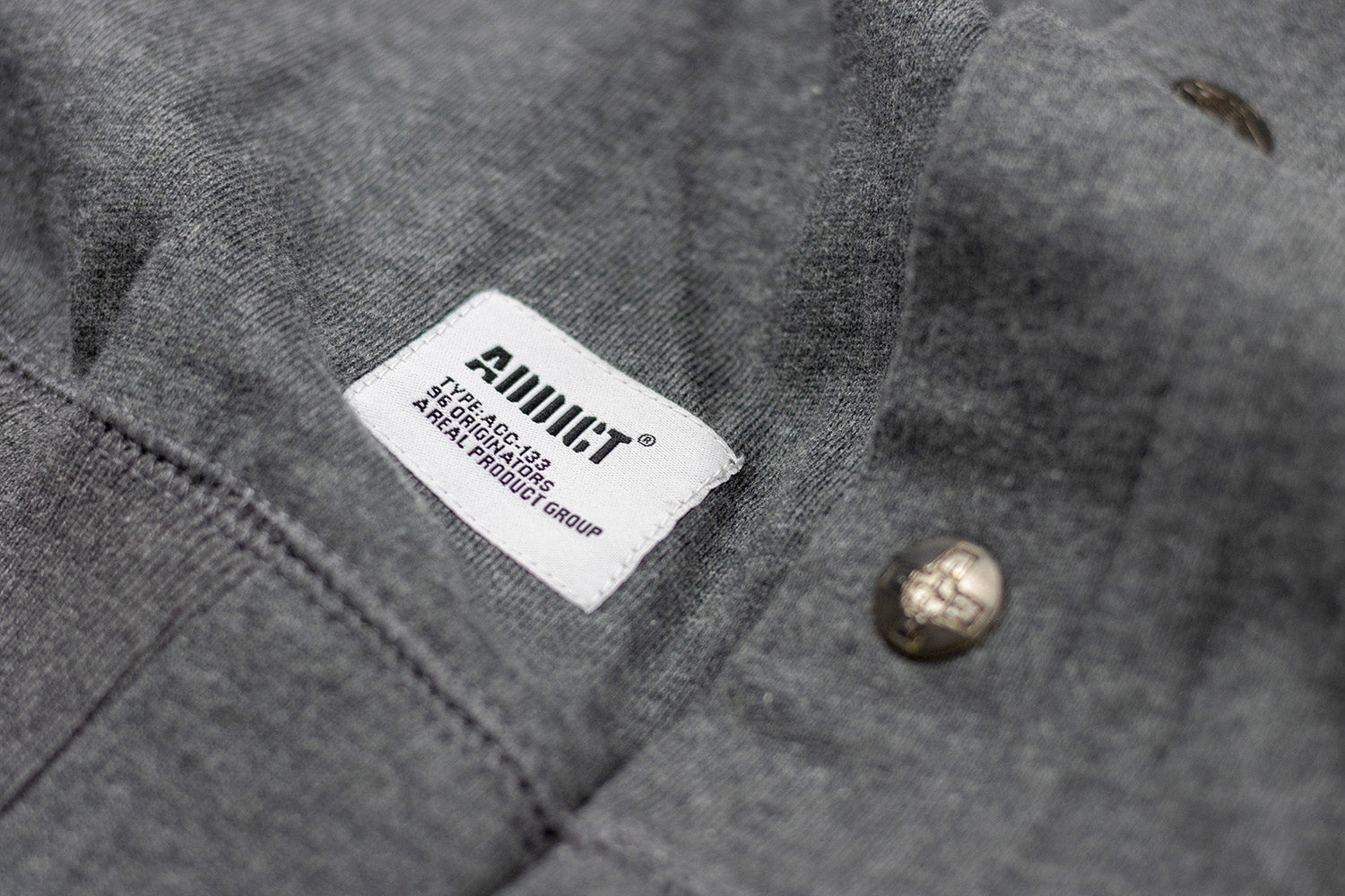 League Capital Varsity Jacket - Grey [ARCHIVE]