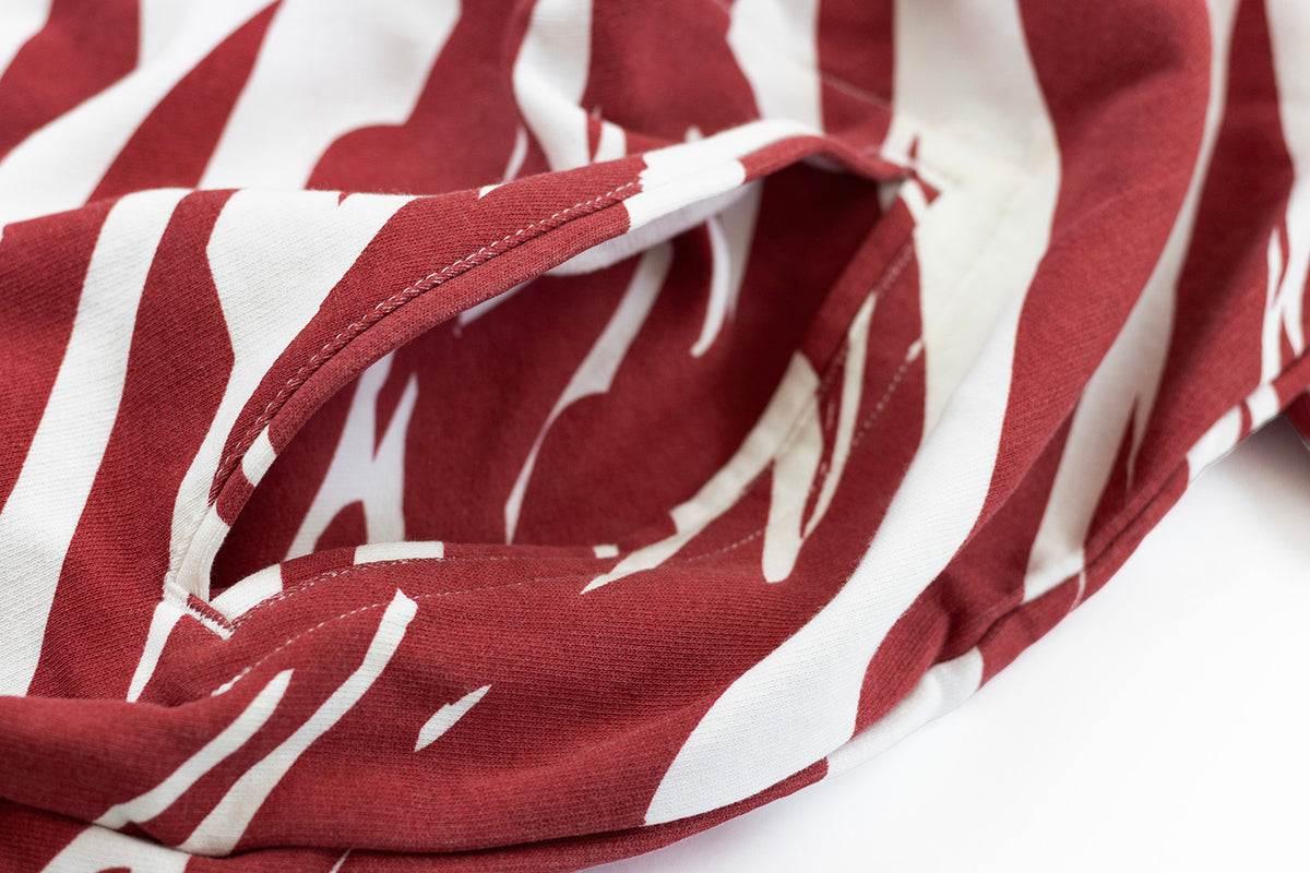 Ltd Edition Bush Shadow Method Zip Hoody - Red/White [ARCHIVE]