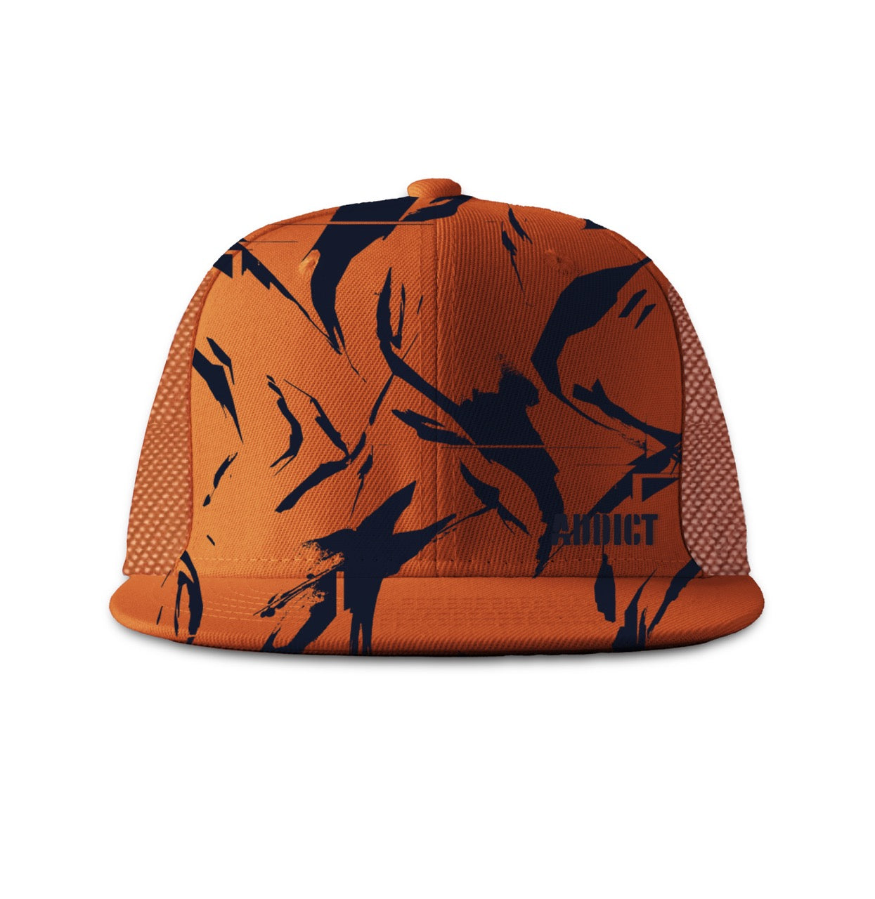 Mother Trucker Cap - Orange/Black